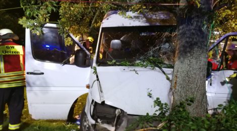 Gemeinsamer Einsatz der Feuerwehren Holdenstedt und Uelzen