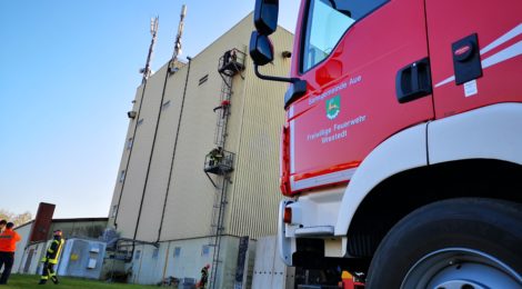 001. Anforderung Absturzsicherungsgruppe LK Uelzen - Personenrettung aus größere Höhe