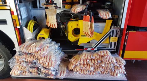 Der „Osterhase“ besucht die Feuerwehr Uelzen…
